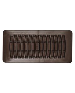 Floor Register Plastic 4" X 10" Brown