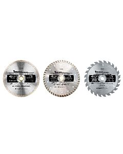 3pc Diamond Saw Blade 4 1/2" 