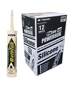 ProLine 202 Kitchen & Bath 100% Silicone Sealant 300ml White