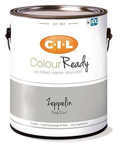 CIL Colour-Ready Interior Eggshell Paint Zepplin 3.78G