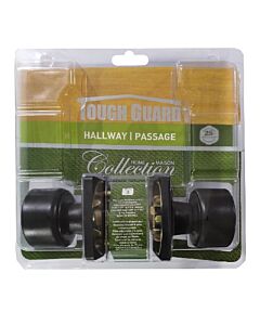 TG Passage Door Knob Cove Black