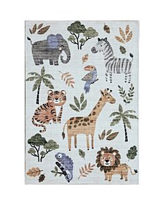 DAISY WHITE 1108 5X8 RUG