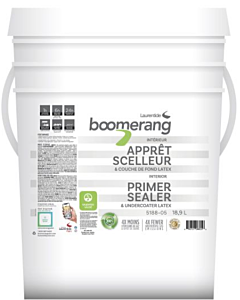 Boomerang WHITE PRIMER/SEALER 18.92L