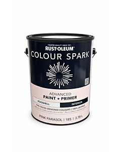 Rust-Oleum Colour Spark Interior Paint + Primer &ndash; Pink Parasol (Eggshell) 3.78L