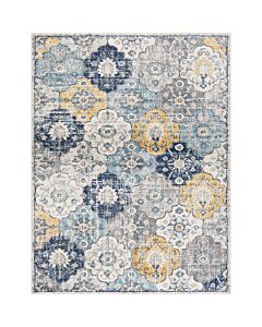 SPLASH BLUE 28551 8X11 RUG