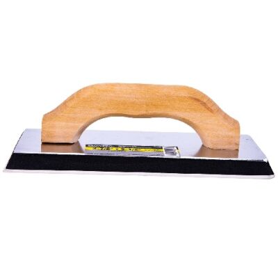 Rubber Grout Float 9-1/2" x 3-7/8" Wood Handle