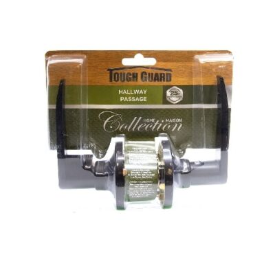 TG Passage Door Lever Black