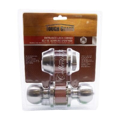 TG Entry Door Knob/Deadbolt Combo Stainless Steel
