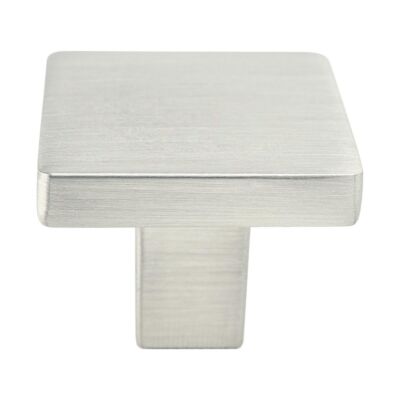 QUADRO SQ KNOB BRUSH NICKEL