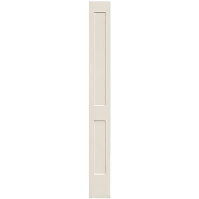 12" Monroe 2-Panel Smooth Interior Door Slab – Primed White