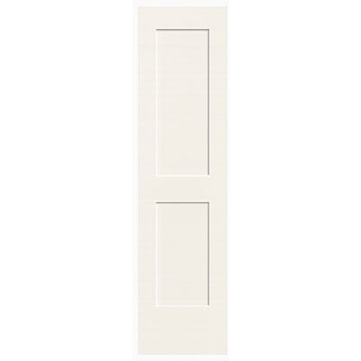 20" Monroe 2-Panel Smooth Interior Door Slab – Primed White