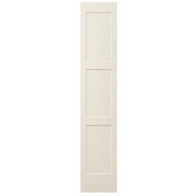 16" Birkdale 3-Panel Smooth Interior Door Slab – Primed White