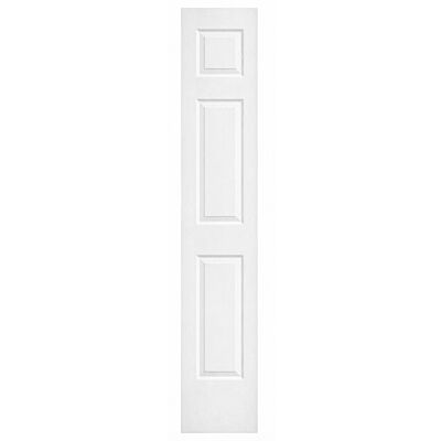 20"  Colonial 6-Panel Textured Interior Door Slab – Primed White