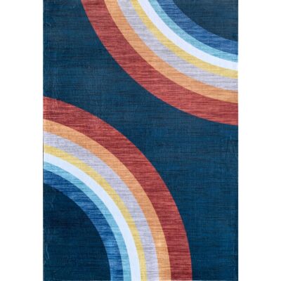 DAISY NAVY 1102 4X6 RUG