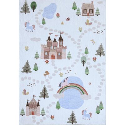 DAISY WHITE 1191 5X8 RUG