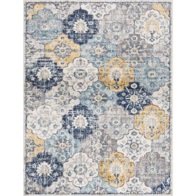 SPLASH BLUE 2855 7X10 RUG
