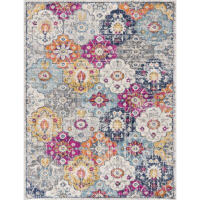 SPLASH RUST 2855 7X10 RUG